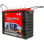 Star Plus 220Ah 12V Tubular Battery for Inverters & Solar Applications  Star Plus 220Ah 12V